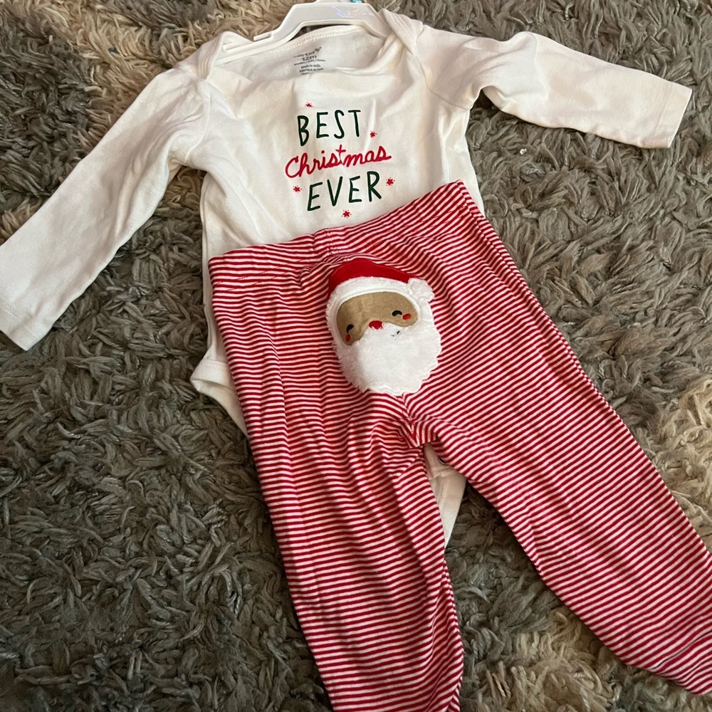 Carters Christmas outfit